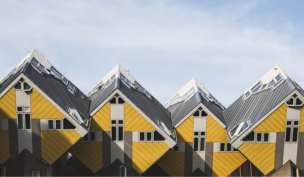 cube houses in rotterdam