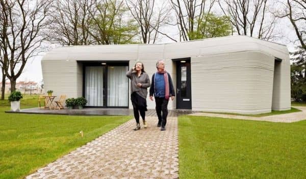 3D printed house in the netherlands