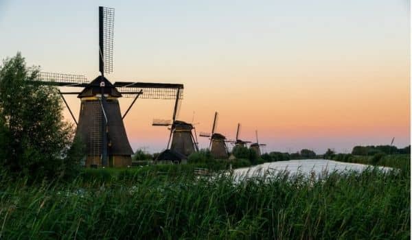 Beautiful Bike Routes in the Netherlands Kinderdijk