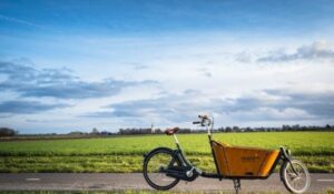 a bakfiets in holland