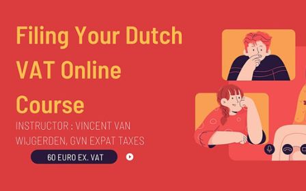 Filing Your Dutch VAT Online Course 1