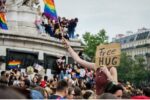 a celebration for the EU same sex marriage ruling in the Netherlands