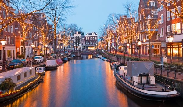 Europe Festive Cities Amsterdam