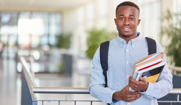 man as a student in the netherlands