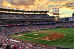 a packed baseball stadium