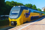 A train on the Dutch public transport system