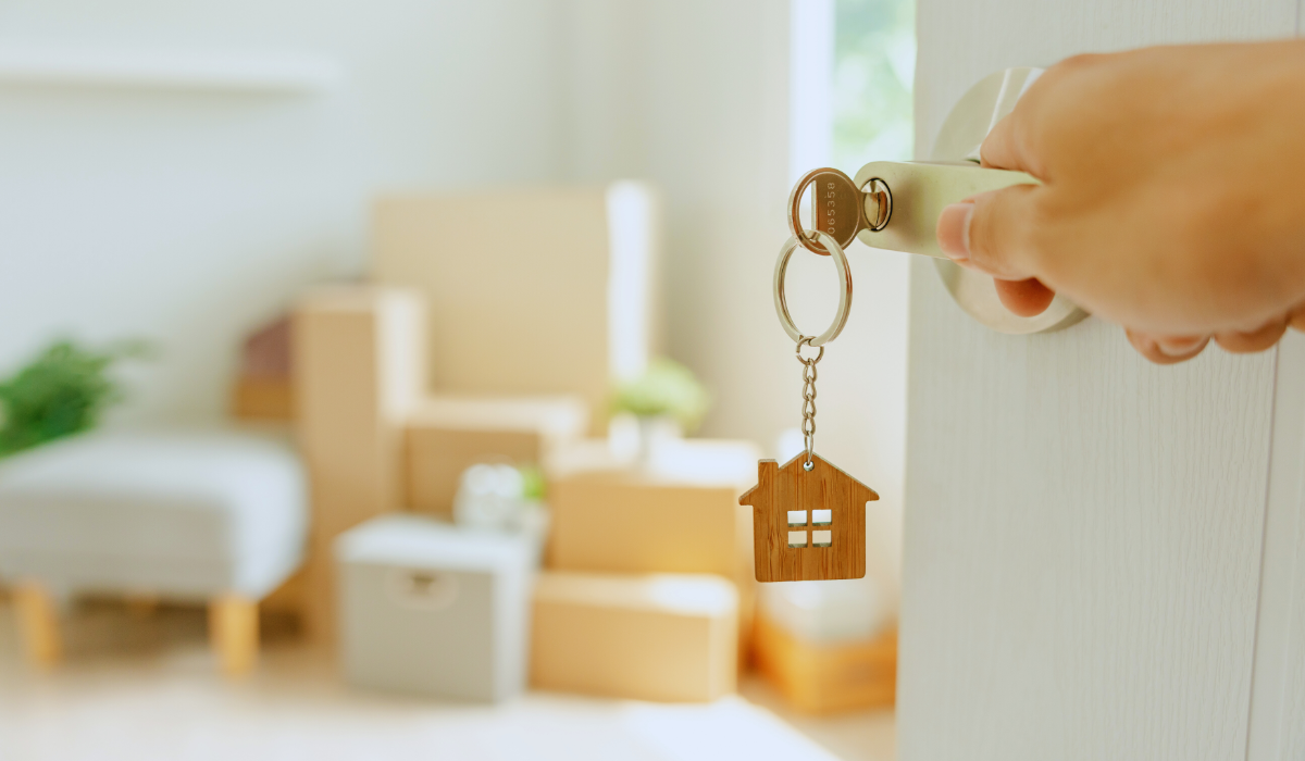 Turning the key into a new home