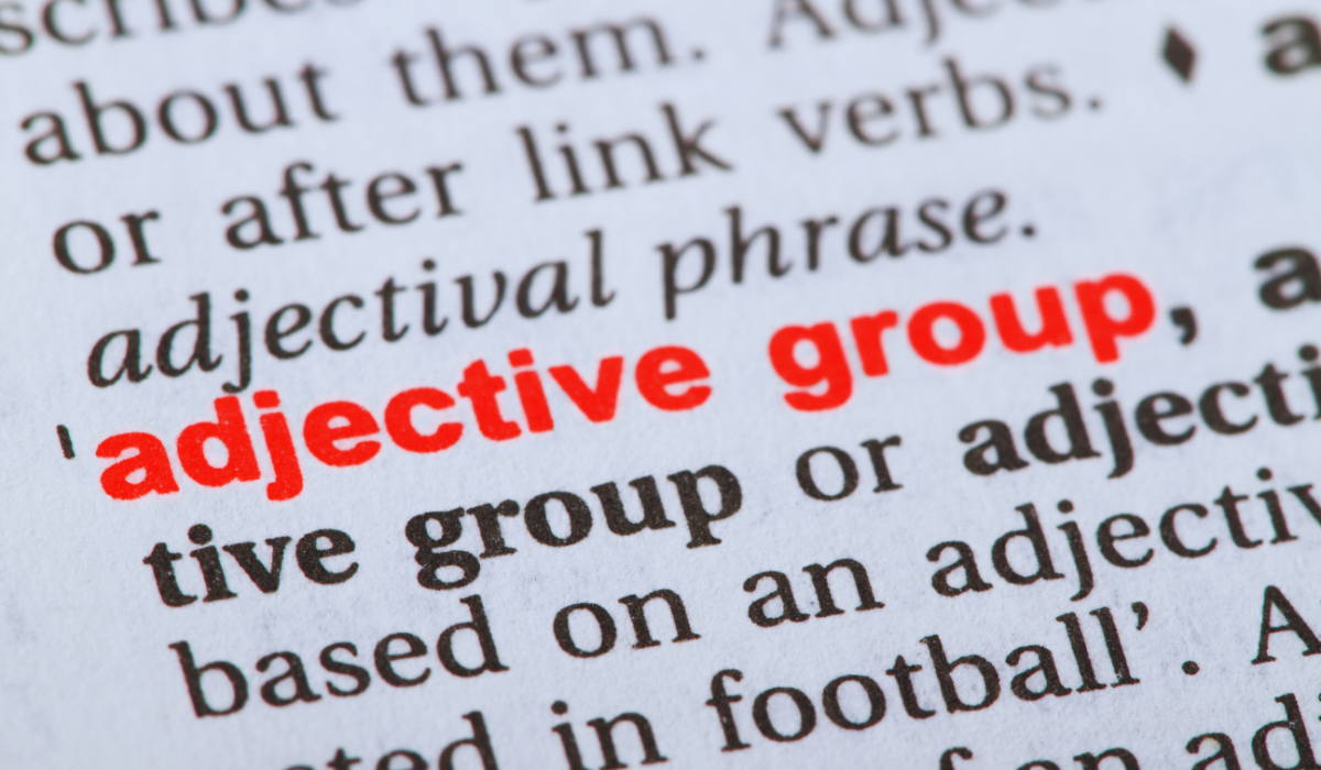 Adjective word group