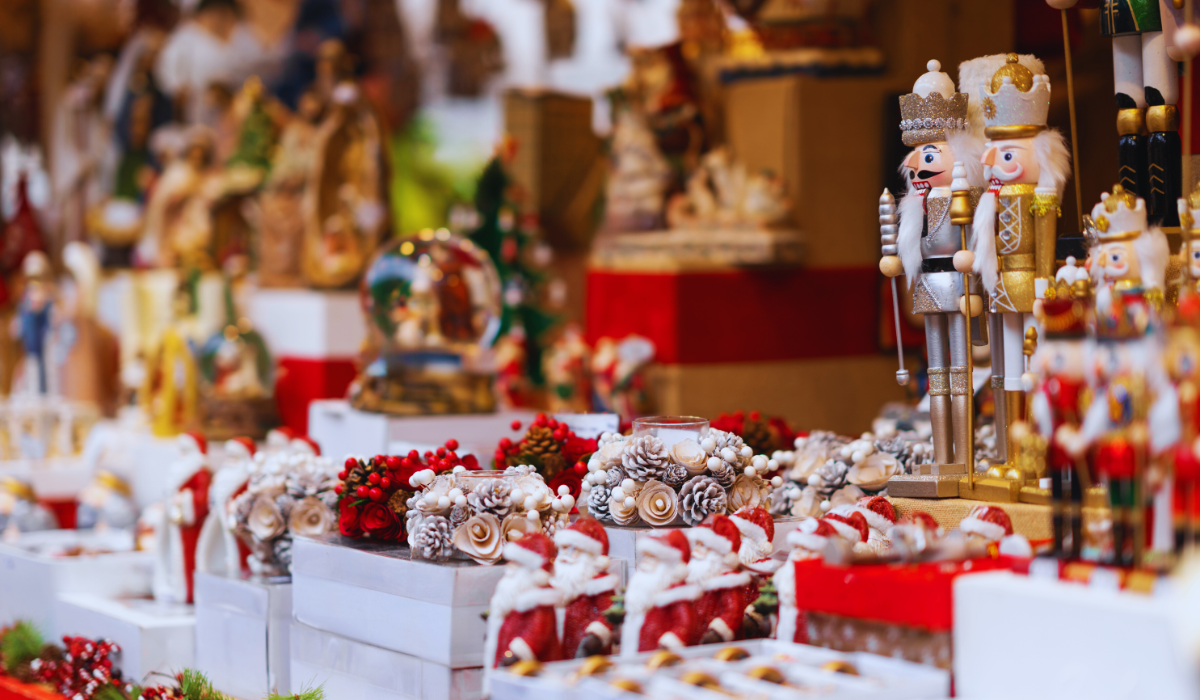 A stall at one of the best christmas markets in the Netherlands