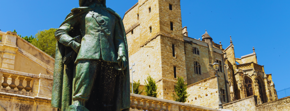 Statue of d'Artagnan in France