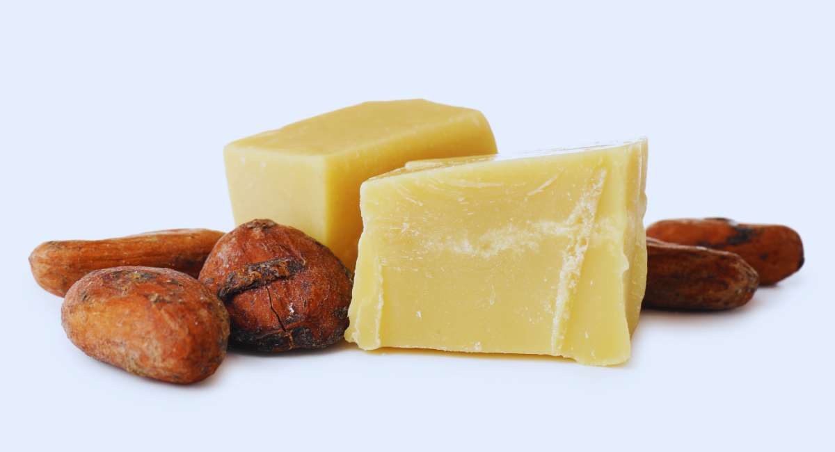 cocoa butter and cocoa beans