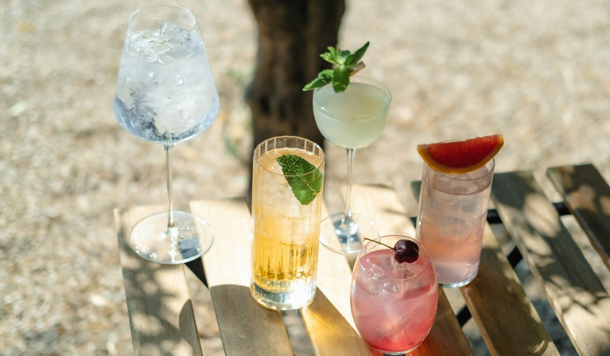 A selection of refined cocktails representing Dutch drinking culture