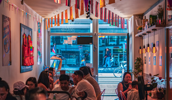 The interior of Siam Bowl Amsterdam
