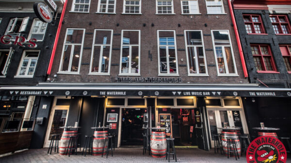 The waterhole Pool Hall in Amsterdam exterior